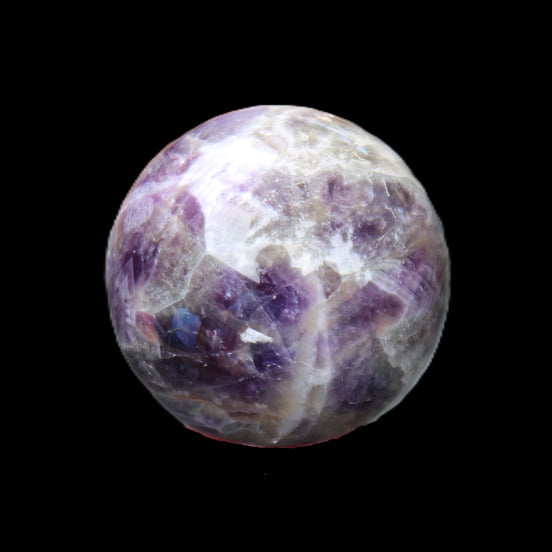 Amethyst sphere 44mm 113g in sunlight - Rocks and Things Store