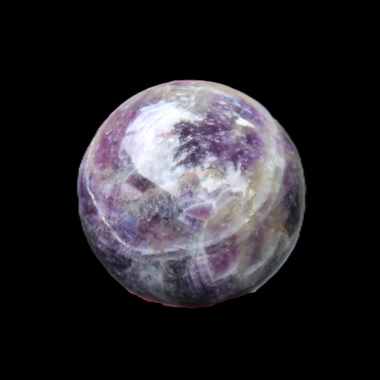 Amethyst sphere 44mm 113g in sunlight - Rocks and Things Store