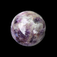Amethyst sphere 44mm 113g in sunlight - Rocks and Things Store