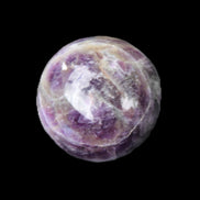 Amethyst sphere 44mm 113g in sunlight - Rocks and Things Store