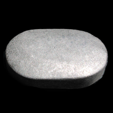 Shungite palmstone 63*40mm 56g in sunlight - Rocks and Things Store