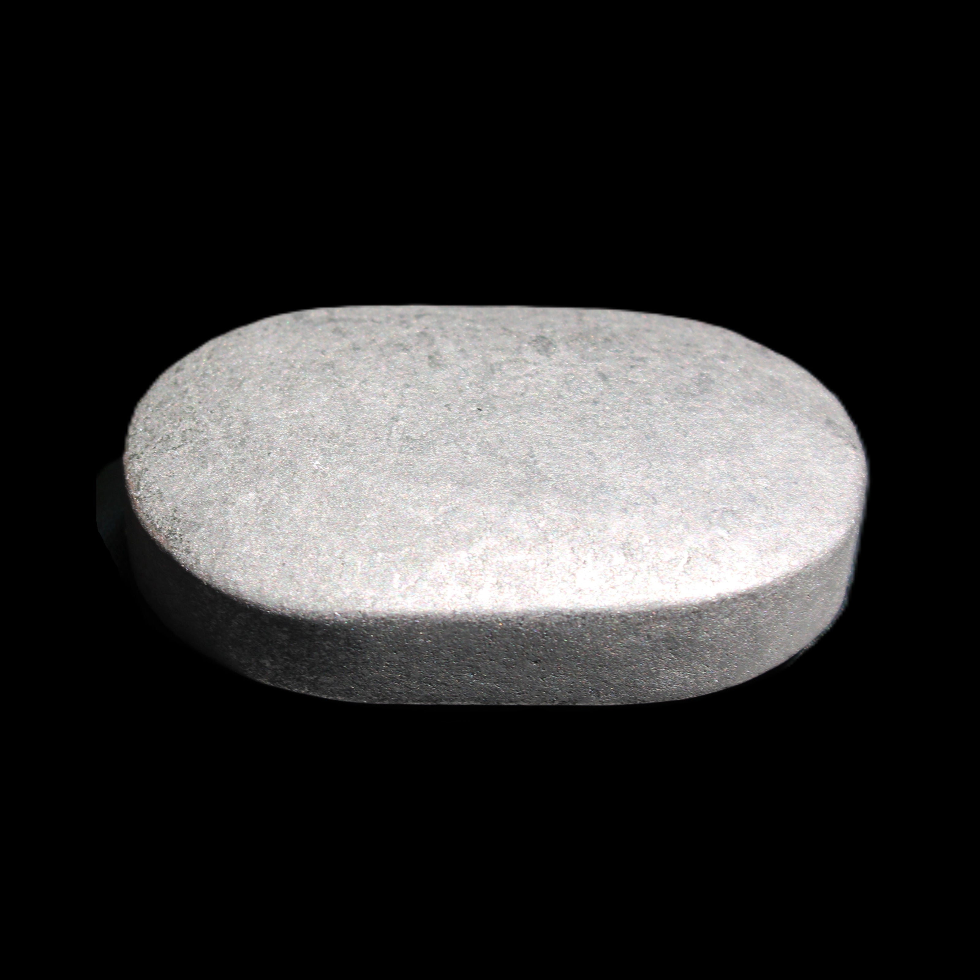 Shungite palmstone 63*40mm 56g in sunlight - Rocks and Things Store