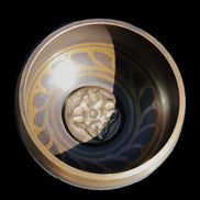 Singing bowl 85m with matt and mallet 125mm in sunlight - Rocks and Things Store