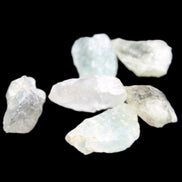 Aquamarine 5 natural crystals 10g in sunlight - Rocks and Things Store