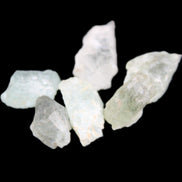 Aquamarine 5 natural crystals 10g in sunlight - Rocks and Things Store