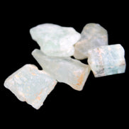 Aquamarine 5 natural crystals 10g in sunlight - Rocks and Things Store