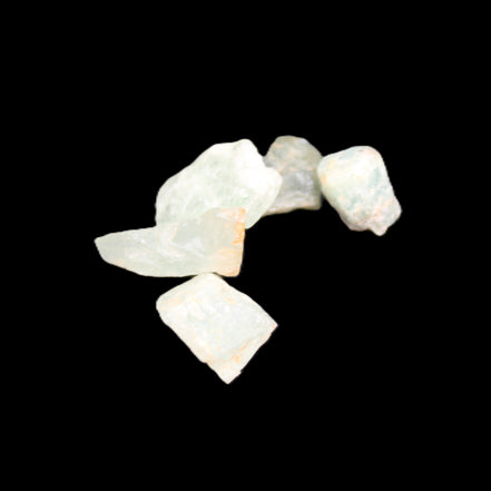 Aquamarine 5 natural crystals 10g in sunlight - Rocks and Things Store