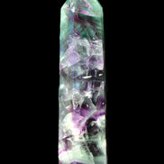 Rainbow Fluorite obelisk 116*26*30mm 151g in sunlight - Rocks and Things Store
