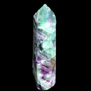 Rainbow Fluorite obelisk 116*26*30mm 151g in sunlight - Rocks and Things Store