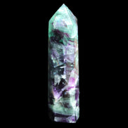 Rainbow Fluorite obelisk 116*26*30mm 151g in sunlight - Rocks and Things Store