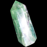 Rainbow Fluorite obelisk 89*30*32mm 170g in sunlight - Rocks and Things Store