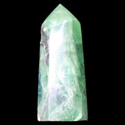 Rainbow Fluorite obelisk 89*30*32mm 170g in sunlight - Rocks and Things Store