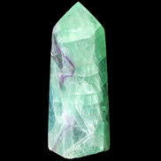 Rainbow Fluorite obelisk 89*30*32mm 170g in sunlight - Rocks and Things Store