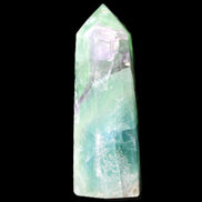 Rainbow Fluorite obelisk 89*30*32mm 170g in sunlight - Rocks and Things Store