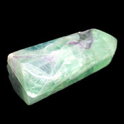 Rainbow Fluorite obelisk 89*30*32mm 170g in sunlight - Rocks and Things Store