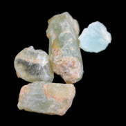 Aquamarine 4 natural crystals 12g in sunlight  - Rocks and Things Store