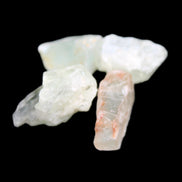 Aquamarine 4 natural crystals 12g in sunlight  - Rocks and Things Store