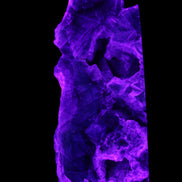 Fluorite obelisk 221*77*40mm 1410g in UV light - Rocks and Things Store