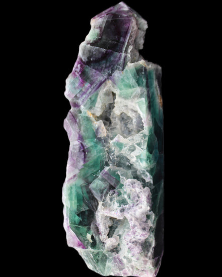 Fluorite obelisk 221*77*40mm 1410g in sunlight - Rocks and Things Store