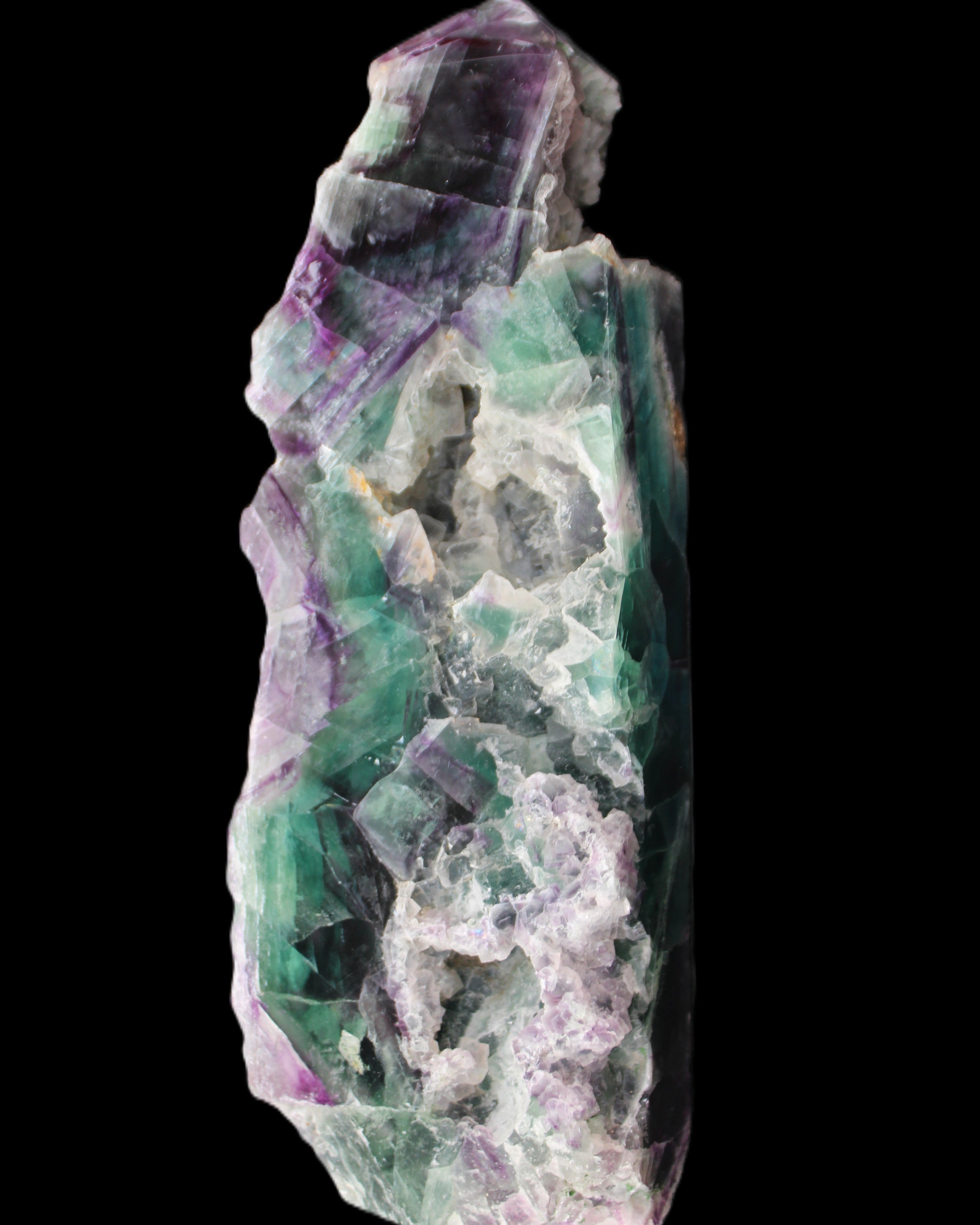 Fluorite obelisk 221*77*40mm 1410g in sunlight - Rocks and Things Store