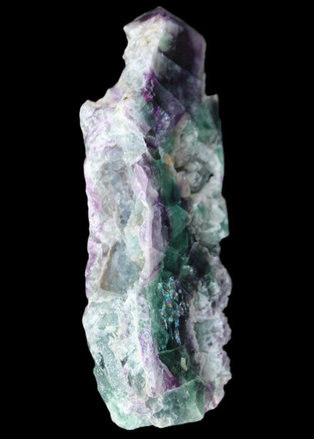 Fluorite obelisk 221*77*40mm 1410g in sunlight - Rocks and Things Store