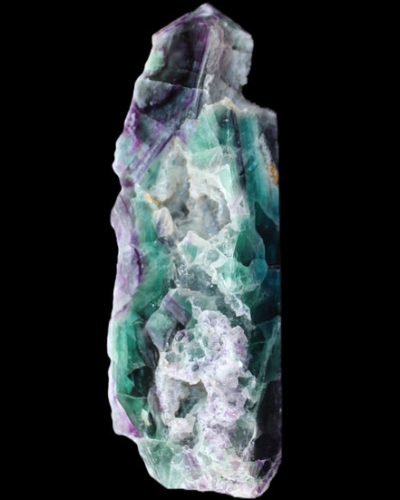 Fluorite obelisk 221*77*40mm 1410g in sunlight - Rocks and Things Store