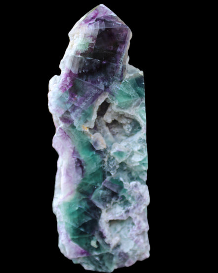 Fluorite obelisk 221*77*40mm 1410g in sunlight - Rocks and Things Store