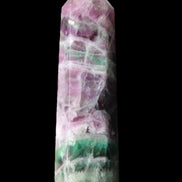 Rainbow Fluorite obelisk 98*27*29mm 151g in sunlight - Rocks and Things Store