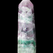 Rainbow Fluorite obelisk 98*27*29mm 151g in sunlight - Rocks and Things Store