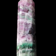 Rainbow Fluorite obelisk 98*27*29mm 151g in sunlight - Rocks and Things Store