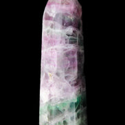 Rainbow Fluorite obelisk 98*27*29mm 151g in sunlight - Rocks and Things Store