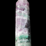 Rainbow Fluorite obelisk 98*27*29mm 151g in sunlight - Rocks and Things Store