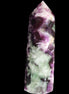 Awesome Rainbow Fluorite obelisk 94*25*27mm 141g in sunlight - Rocks and Things Store