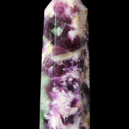 Awesome Rainbow Fluorite obelisk 94*25*27mm 141g in sunlight - Rocks and Things Store