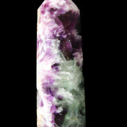 Awesome Rainbow Fluorite obelisk 94*25*27mm 141g in sunlight - Rocks and Things Store