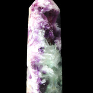 Awesome Rainbow Fluorite obelisk 94*25*27mm 141g in sunlight - Rocks and Things Store