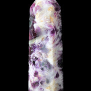 Awesome Rainbow Fluorite obelisk 94*25*27mm 141g in sunlight - Rocks and Things Store