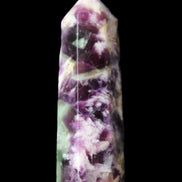 Awesome Rainbow Fluorite obelisk 94*25*27mm 141g in sunlight - Rocks and Things Store
