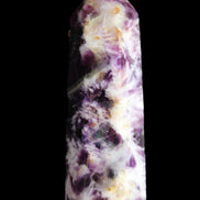 Awesome Rainbow Fluorite obelisk 94*25*27mm 141g in sunlight - Rocks and Things Store