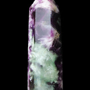 Awesome Rainbow Fluorite obelisk 94*25*27mm 141g in sunlight - Rocks and Things Store