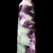 Awesome Rainbow Fluorite obelisk 94*25*27mm 141g in sunlight - Rocks and Things Store