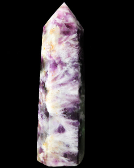 Awesome Rainbow Fluorite obelisk 94*25*27mm 141g in sunlight - Rocks and Things Store