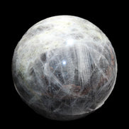 Labradorite sphere 102mm 1520g in sunlight - Rocks and Things Store