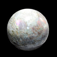 Labradorite sphere 102mm 1520g in sunlight - Rocks and Things Store