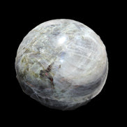 Labradorite sphere 102mm 1520g in sunlight - Rocks and Things Store