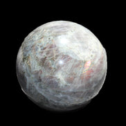 Labradorite sphere 102mm 1520g in sunlight - Rocks and Things Store