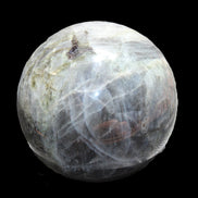 Labradorite sphere 102mm 1520g in sunlight - Rocks and Things Store