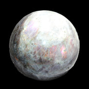 Labradorite sphere 102mm 1520g in sunlight - Rocks and Things Store