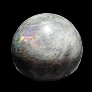 Labradorite sphere 102mm 1520g in sunlight - Rocks and Things Store