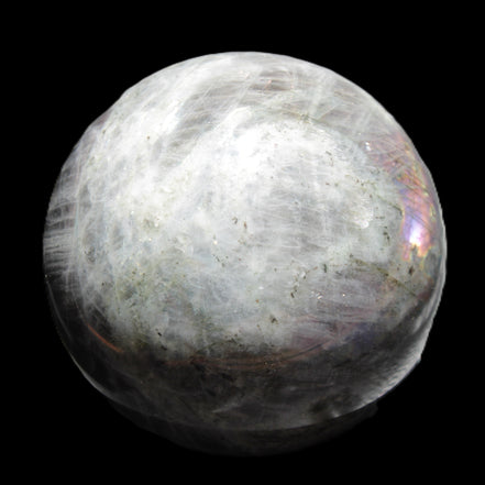 Labradorite sphere 102mm 1520g in sunlight - Rocks and Things Store